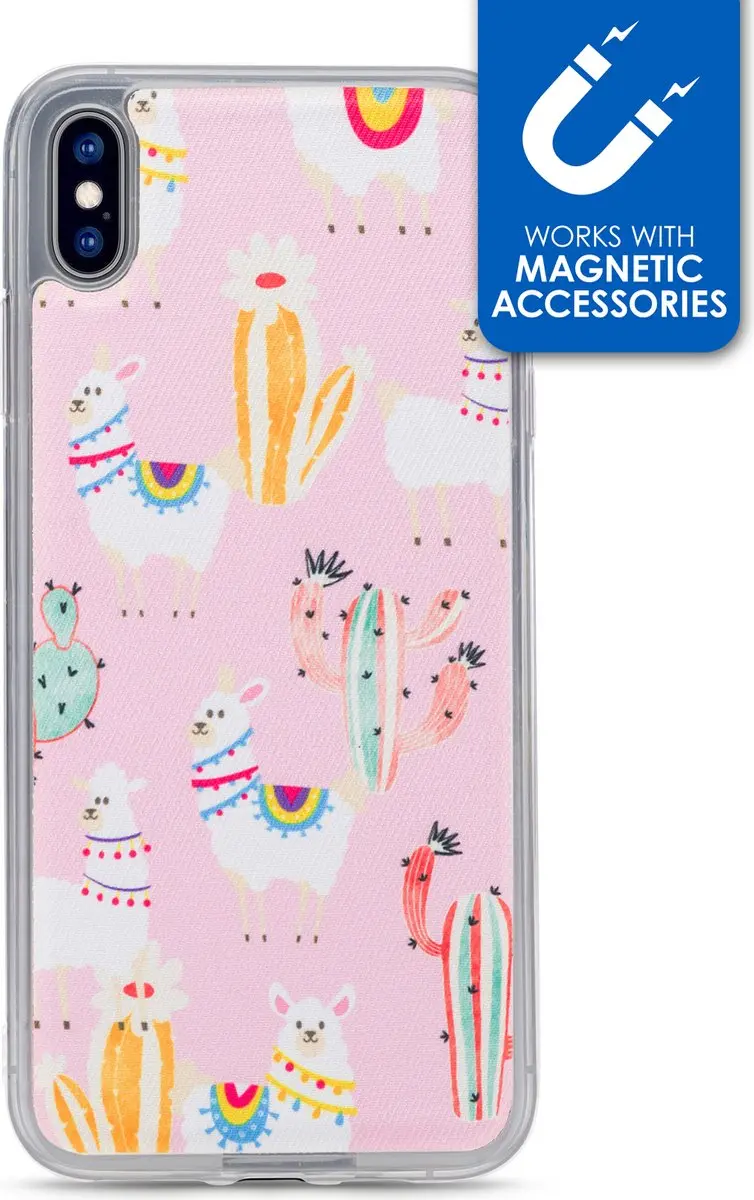 My Style iPhone XS Max Telefoonhoesje Roze - MSMNTCS1098