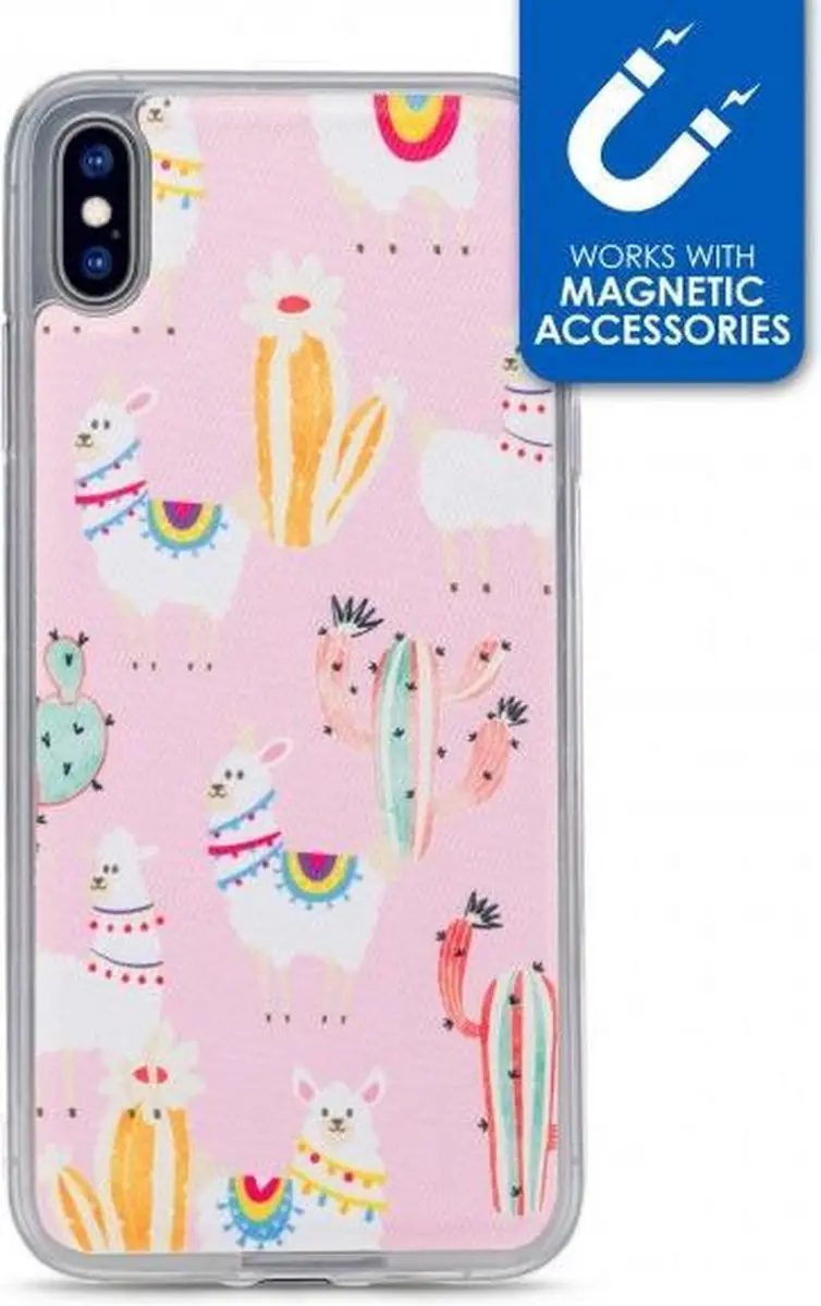 My Style iPhone XS Max Telefoonhoesje Roze - MSMNTCS1098