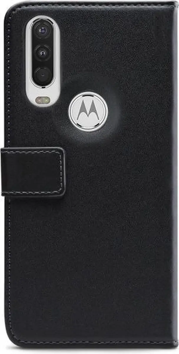 Mobilize Classic Gelly Wallet Bookcase Motorola One Action - MOB-CGWBCB-ONEACTION - Zwart - afbeelding 6 van 6