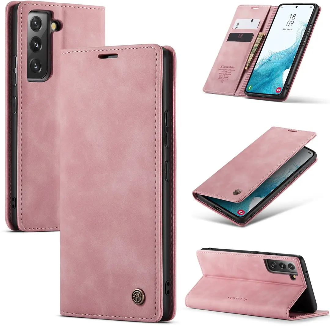 Caseme Hoesje Samsung Galaxy S22 Plus Roze