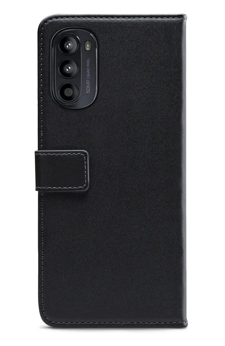 Mobilize Classic Gelly Wallet Bookcase Moto G52 - Zwart - afbeelding 6 van 6