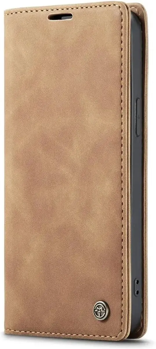 Caseme 013 Hoesje iPhone 16/17 - Book Case Bruin - afbeelding 6 van 6