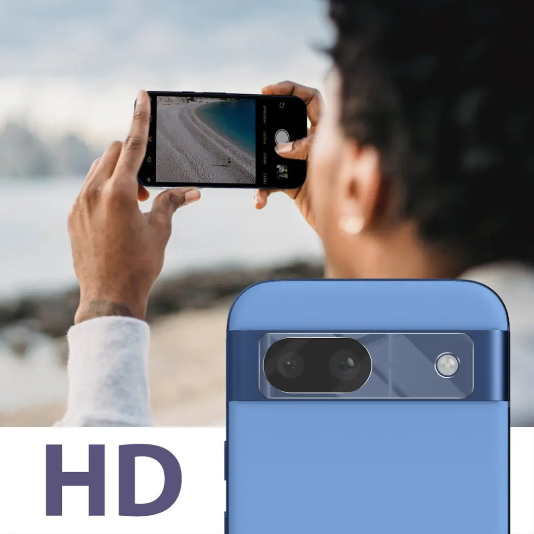 Imak Beschermfolie Google Pixel 8a - 2x Glas - Transparant