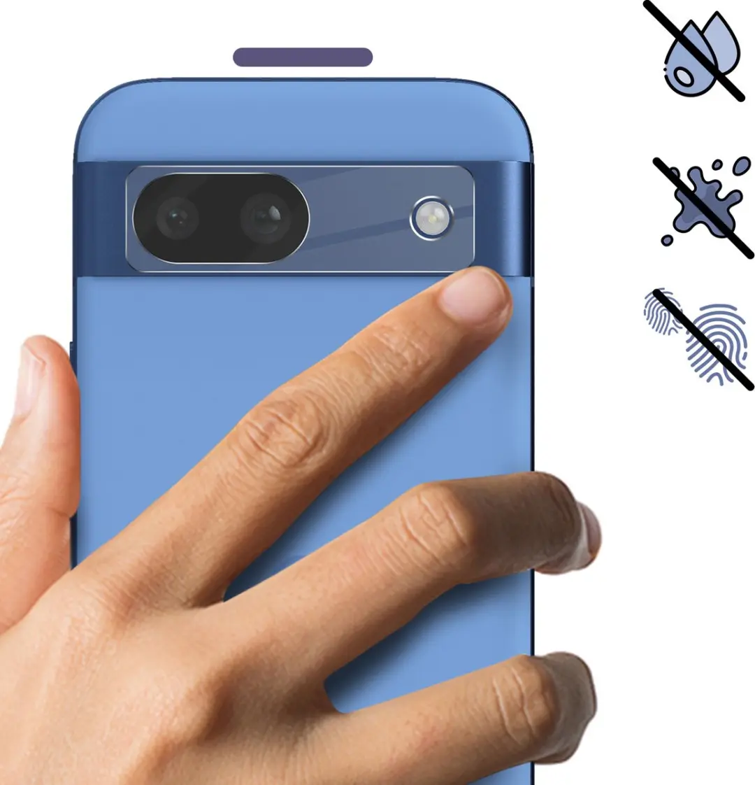 Imak Beschermfolie Google Pixel 8a - 2x Glas - Transparant