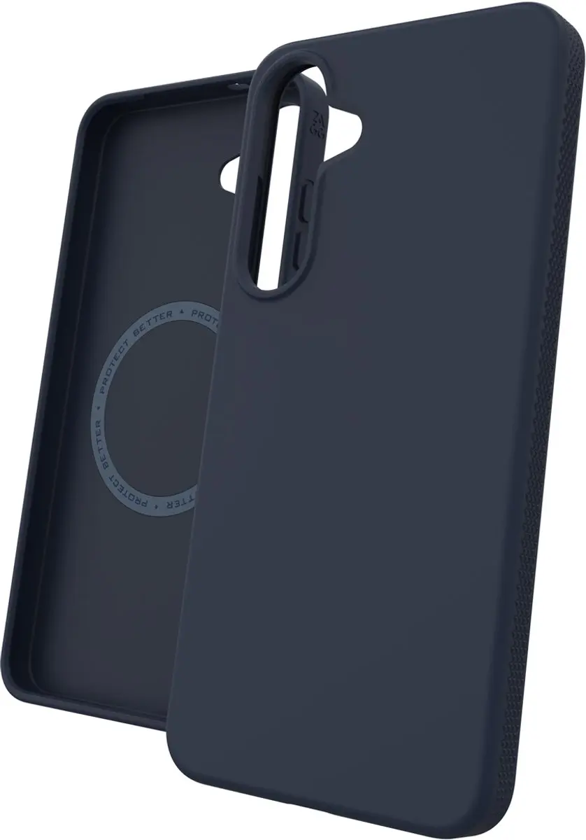 ZAGG Milan Snap Hoesje S25 Plus - MagSafe/Qi2 - Blauw
