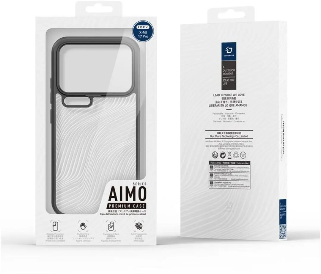 Dux Ducis Aimo Back Cover Case Xiaomi 17 Pro - Zwart