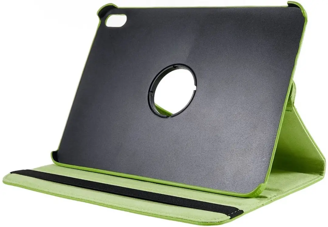 Caseme Coverup Tablethoes iPad 10.9 2022/2025 - 360° Draaiend - Groen