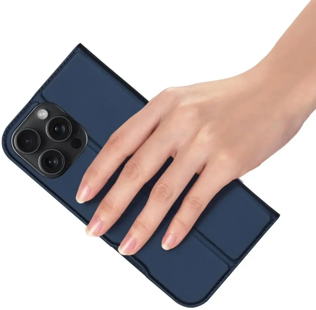 Dux Ducis iPhone 16 Pro Max Hoesje - Blauw - afbeelding 6 van 6