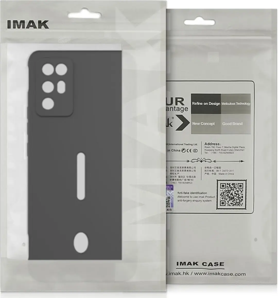 Imak UC-4 OnePlus Nord 3 Hoesje Zwart - afbeelding 6 van 6