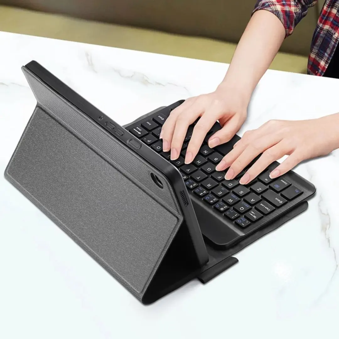 Dux Ducis X810-58 Toetsenbordhoes Samsung Galaxy Tab A9 - 12.4" - Zwart - afbeelding 6 van 6