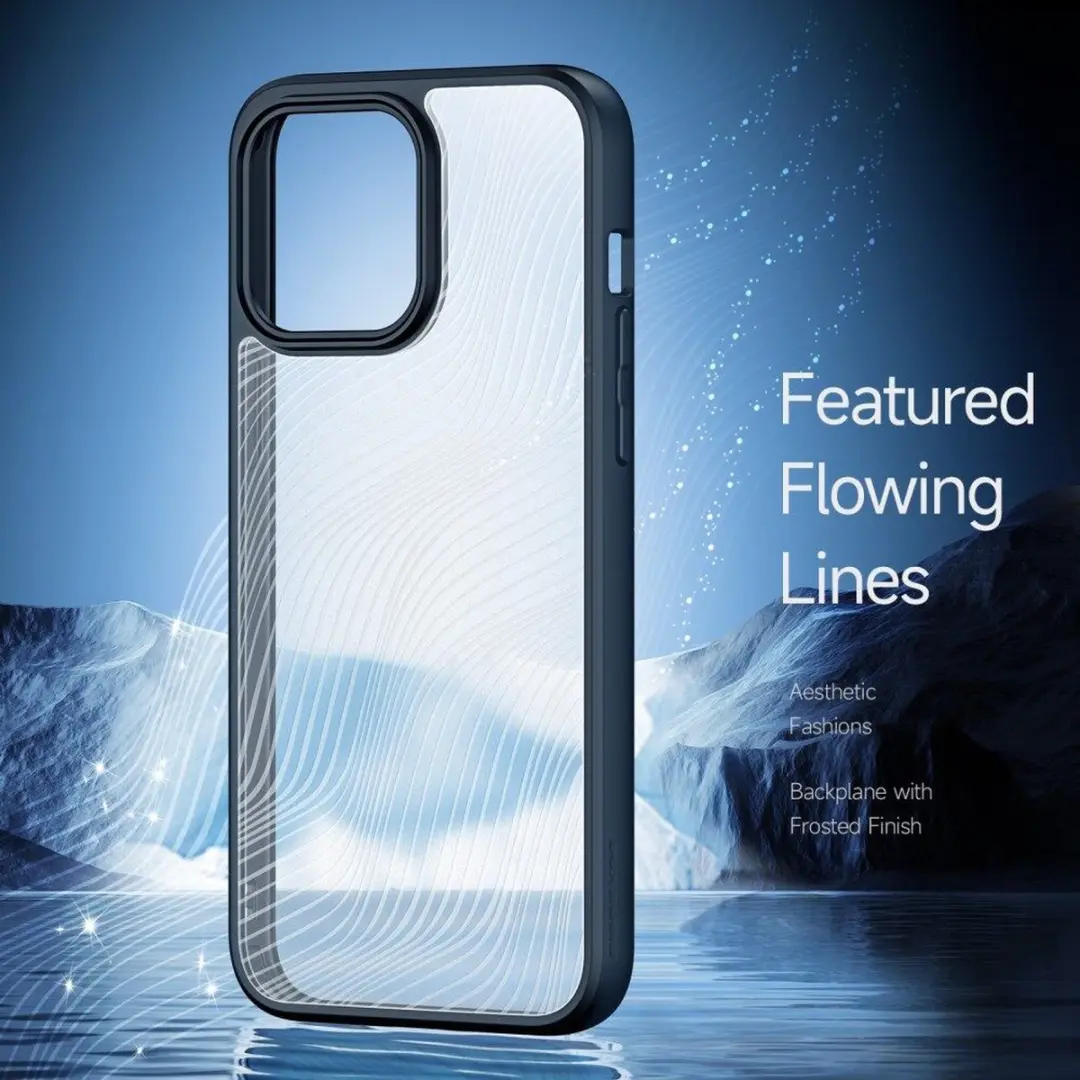 Dux Ducis Aimo Series iPhone 15 Pro Hoesje - Zwart