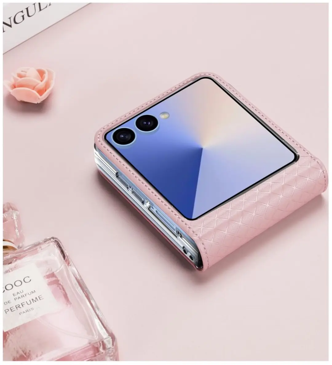 Dux Ducis Hoesje Samsung Galaxy Z Flip 7 - Roze