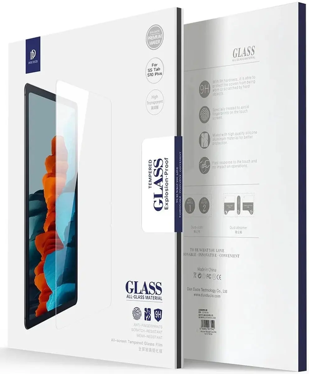 Dux Ducis Screen Protector Samsung Galaxy Tab S10 Plus - 9H Tempered Glass