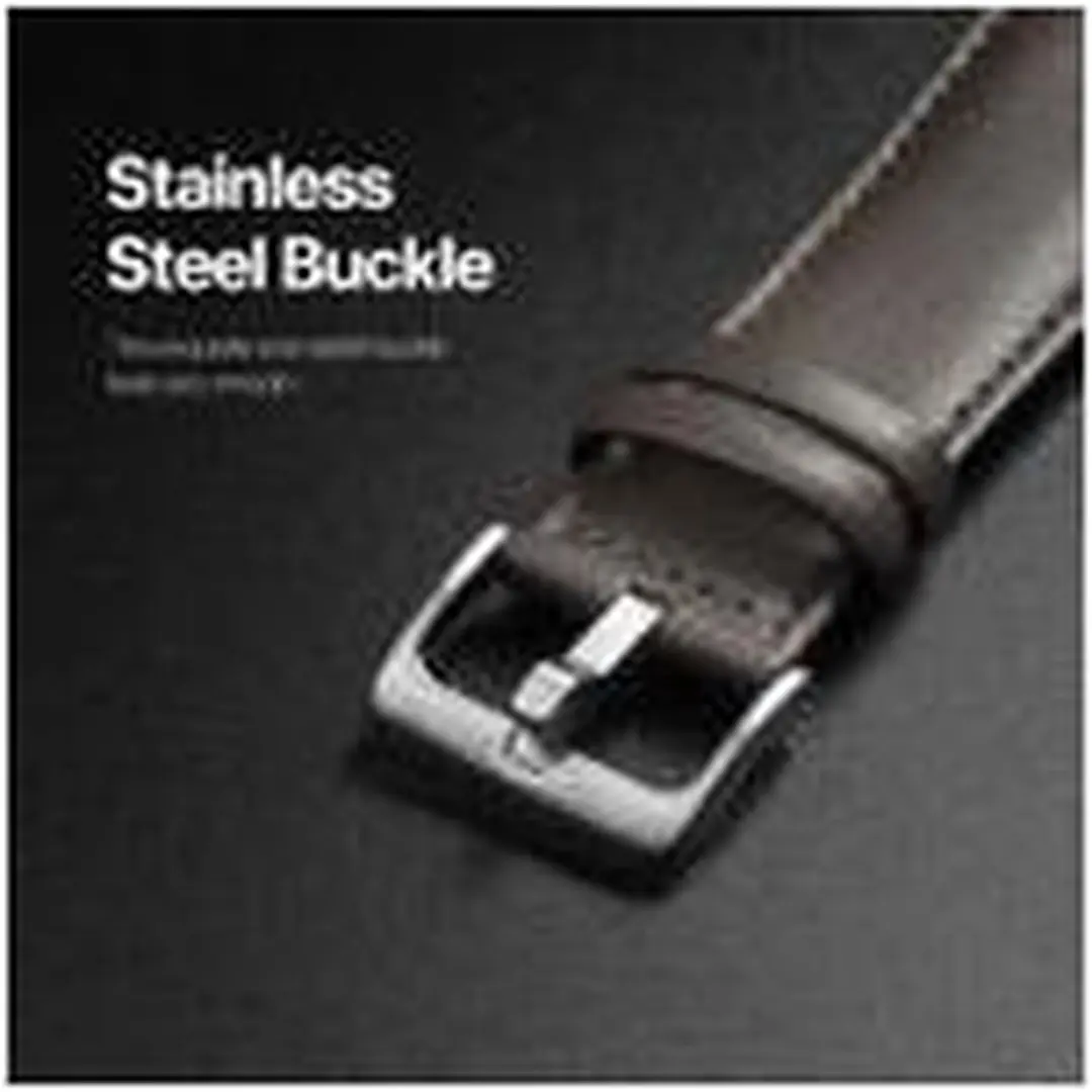 Dux Ducis YS Leren Bandje - Apple Watch 42-49mm Grijs