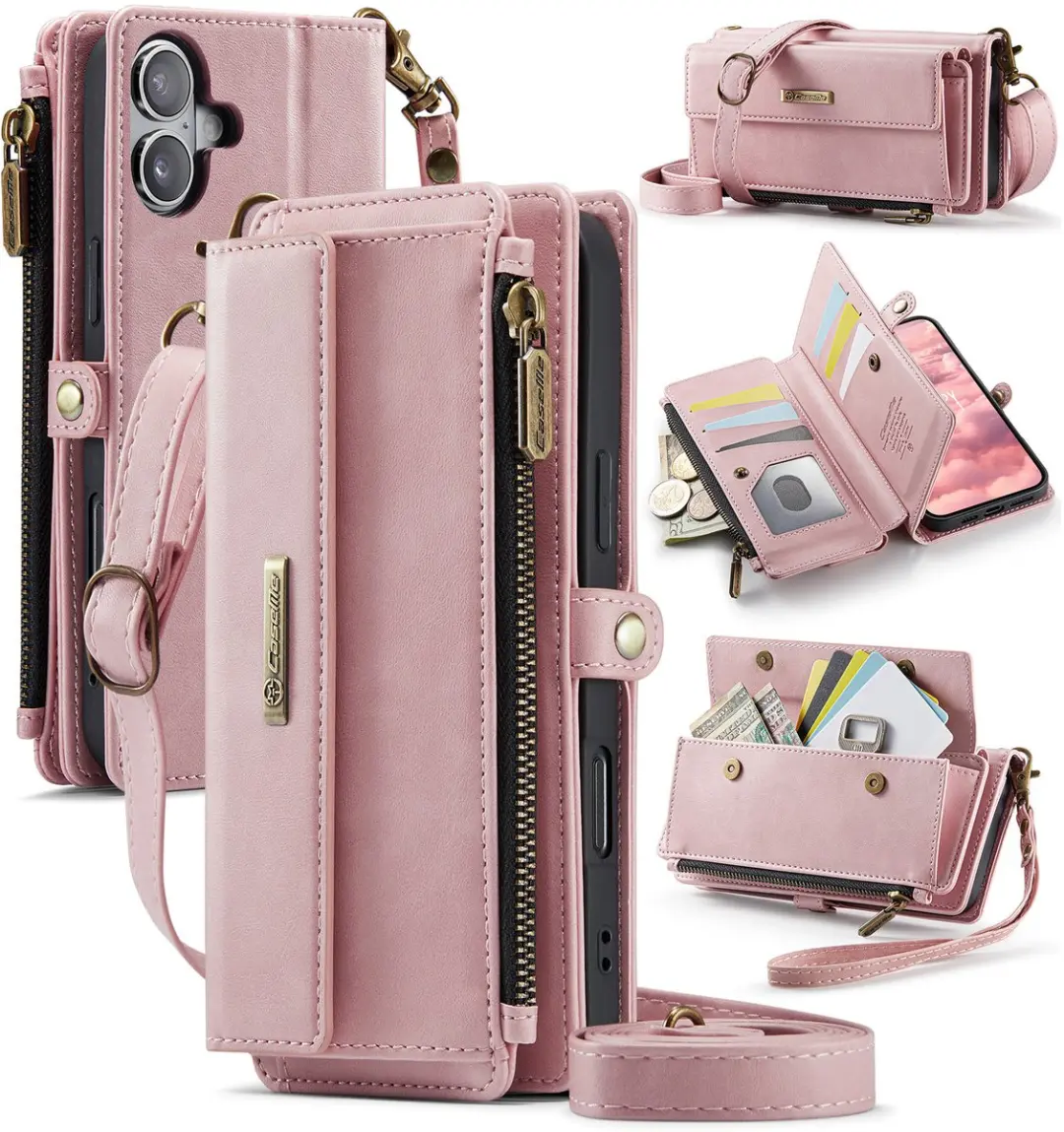 Caseme iPhone 17 Hoesje Portemonnee