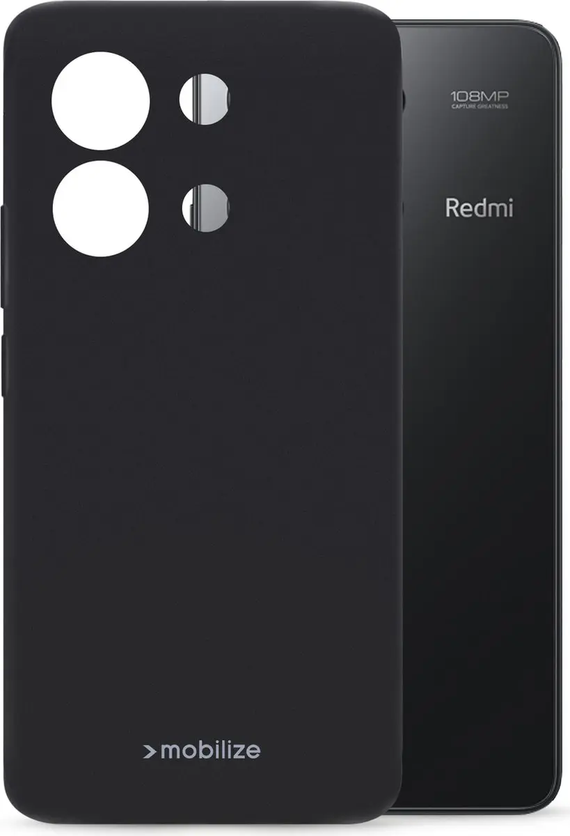 Mobilize Gelly Case Xiaomi Redmi Note 13 4G - Zwart