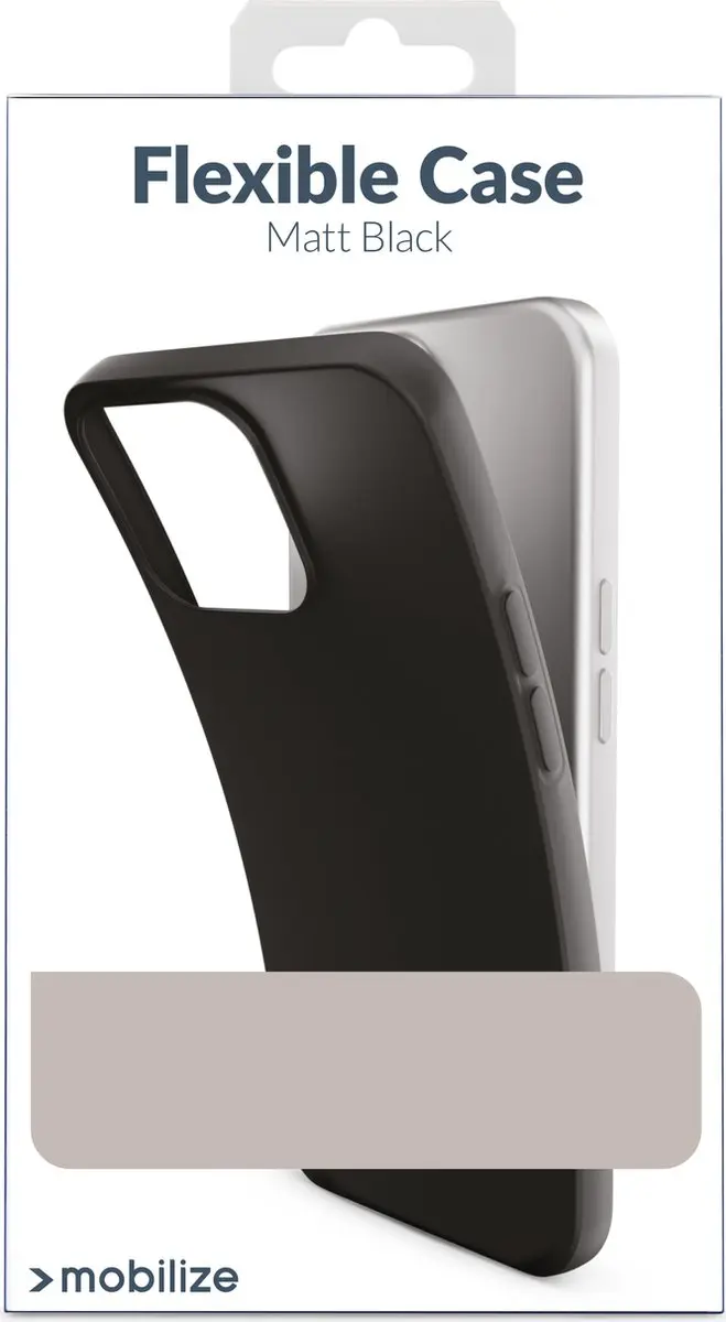 Mobilize Gelly Case Xiaomi Redmi Note 13 4G - Zwart