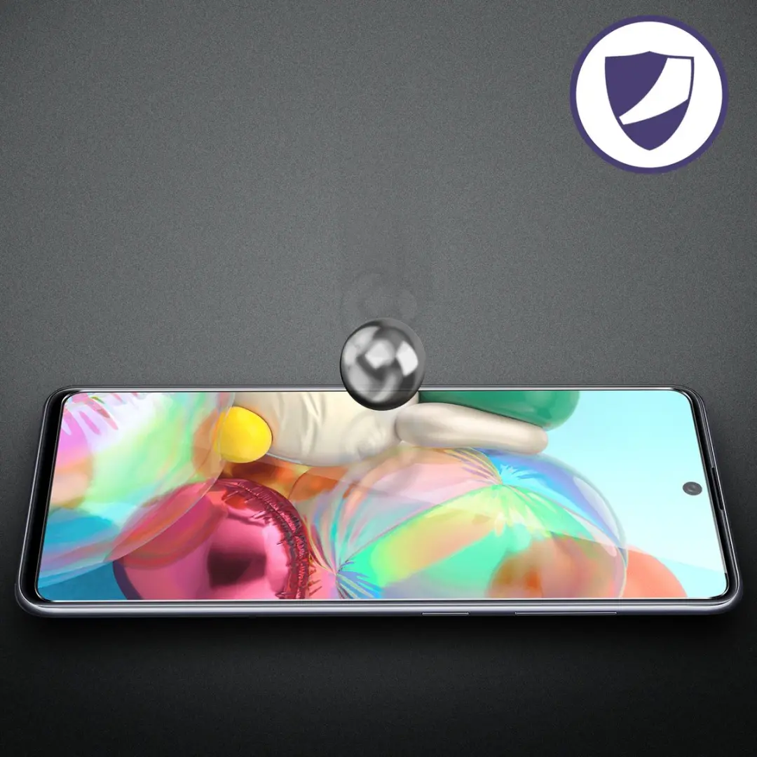 Imak Samsung Galaxy A72 Tempered Glass Schermbeschermer - afbeelding 6 van 6