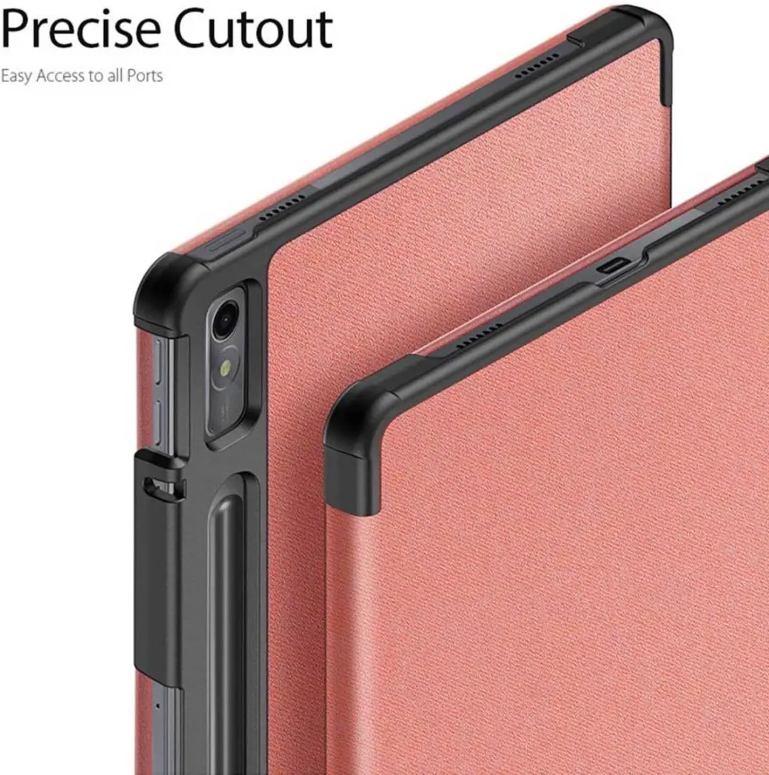 Dux Ducis Domo Bookcase Lenovo Tab P11 Pro (2nd gen) - Roze Goud