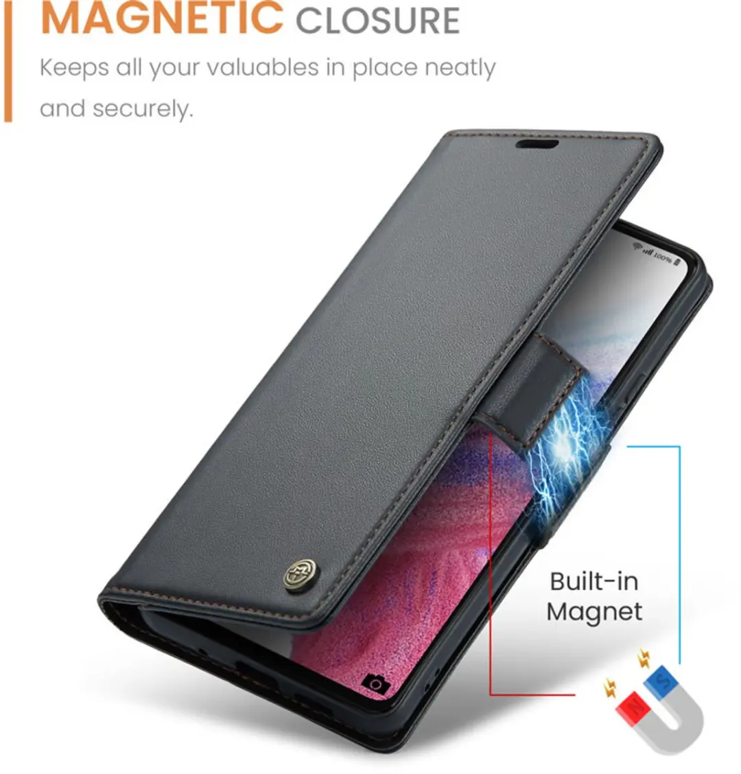 Caseme Wallet Case Samsung Galaxy A53 5G - RFID Zwart