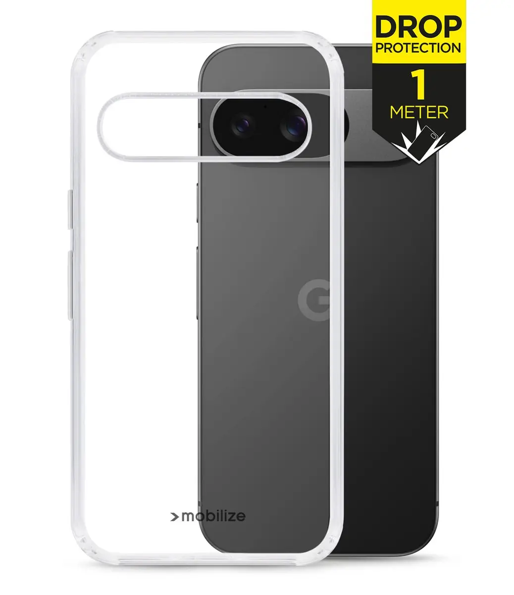 Mobilize Naked Protection MOB-NPCC-PIXEL9 Hoesje - Pixel 9 - Transparant