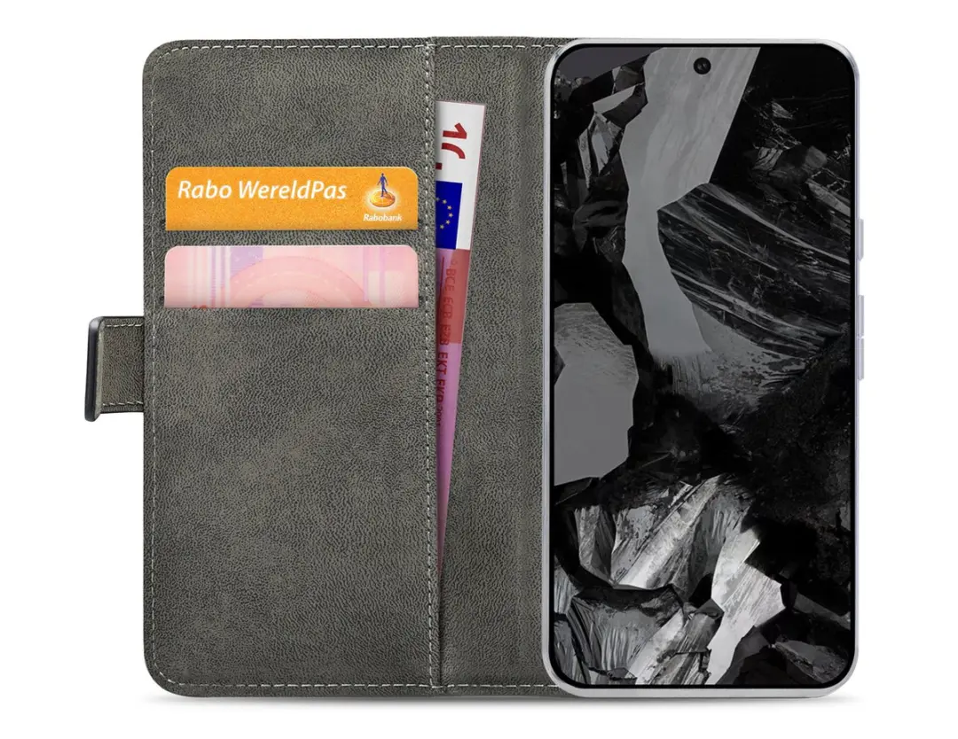 Mobilize Classic Gelly Wallet Bookcase Pixel 8a - Zwart MOB-CGWBCB-PIXEL8A