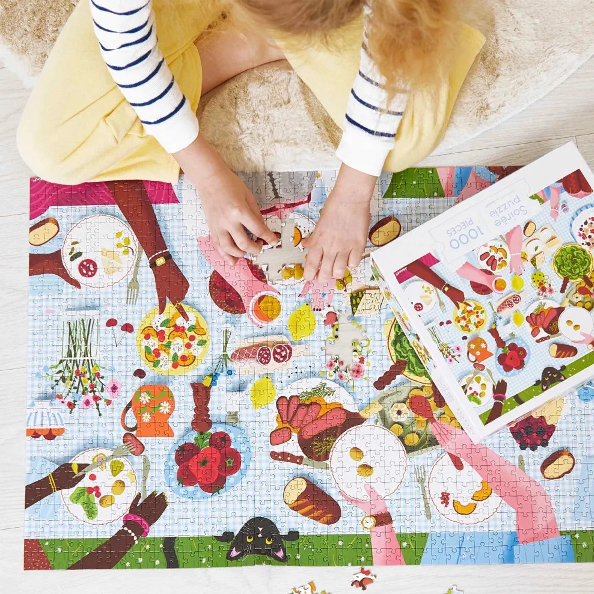Janod Het Familiediner Puzzel 1000 Stuks - 8+
