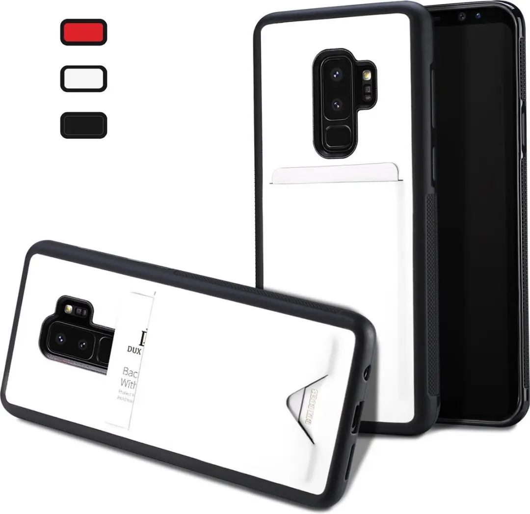 Dux Ducis Pocard Series Samsung Galaxy S9+ Hoesje - Wit - G965-9