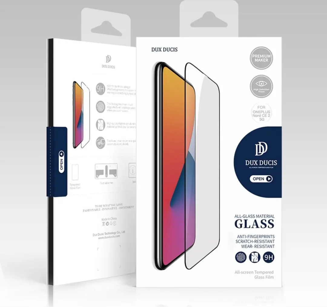 Dux Ducis Screen Protector OnePlus Nord CE 2 5G - Zwart