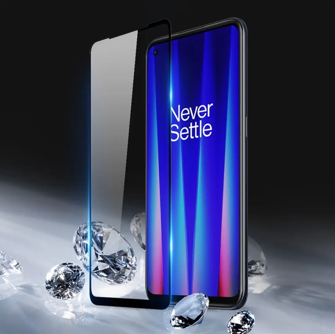 Dux Ducis Screen Protector OnePlus Nord CE 2 5G - Zwart - afbeelding 6 van 6