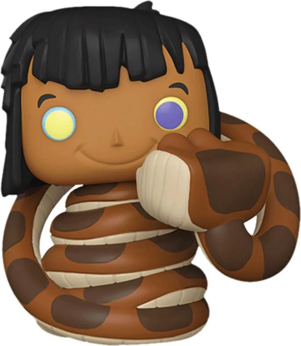 Funko Pop The Jungle Book Mowgli met Kaa - Multi