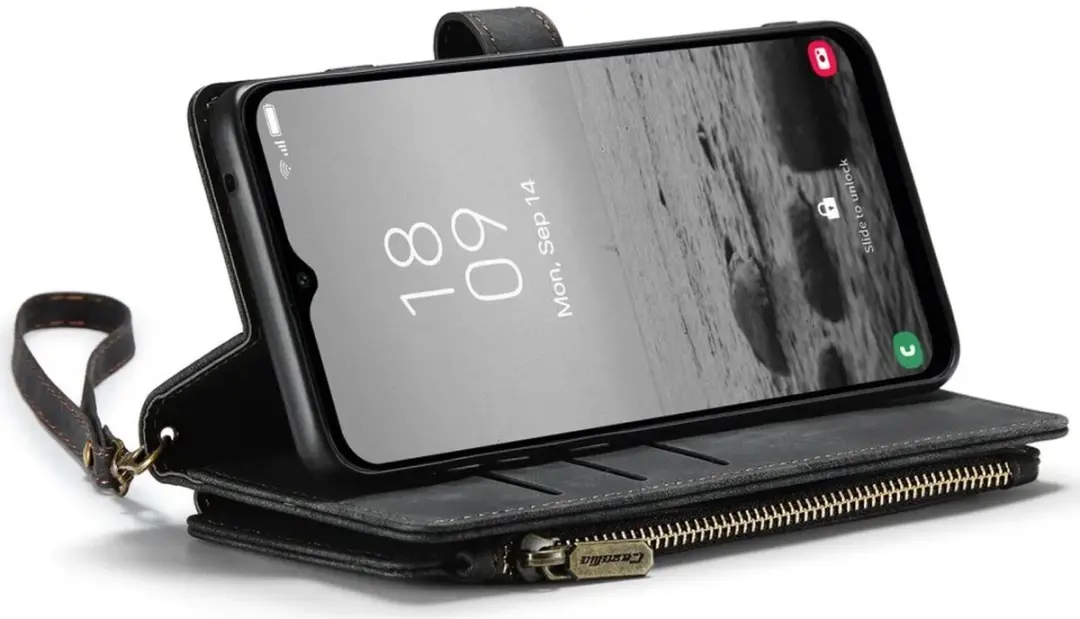 Caseme C30 Hoesje Samsung Galaxy A34 - Zwart