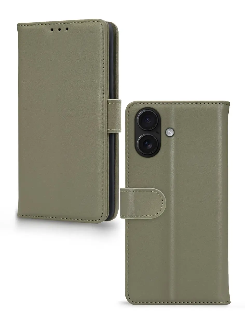 Mobilize Premium Gelly Wallet Book Case MOB-EGWBCGR-IPH17