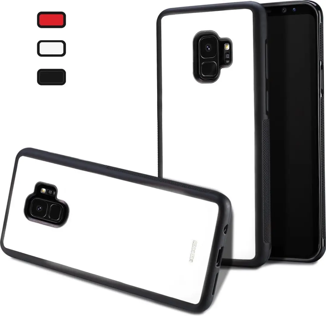 Dux Ducis Pocard Series Back Cover G960-9 - Samsung Galaxy S9 - Wit