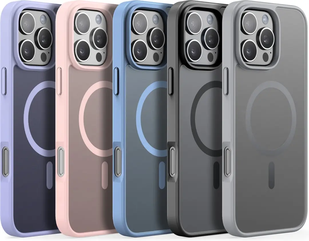 Dux Ducis Yind Serie iPhone 16 Pro Max Back Cover - Lichtblauw