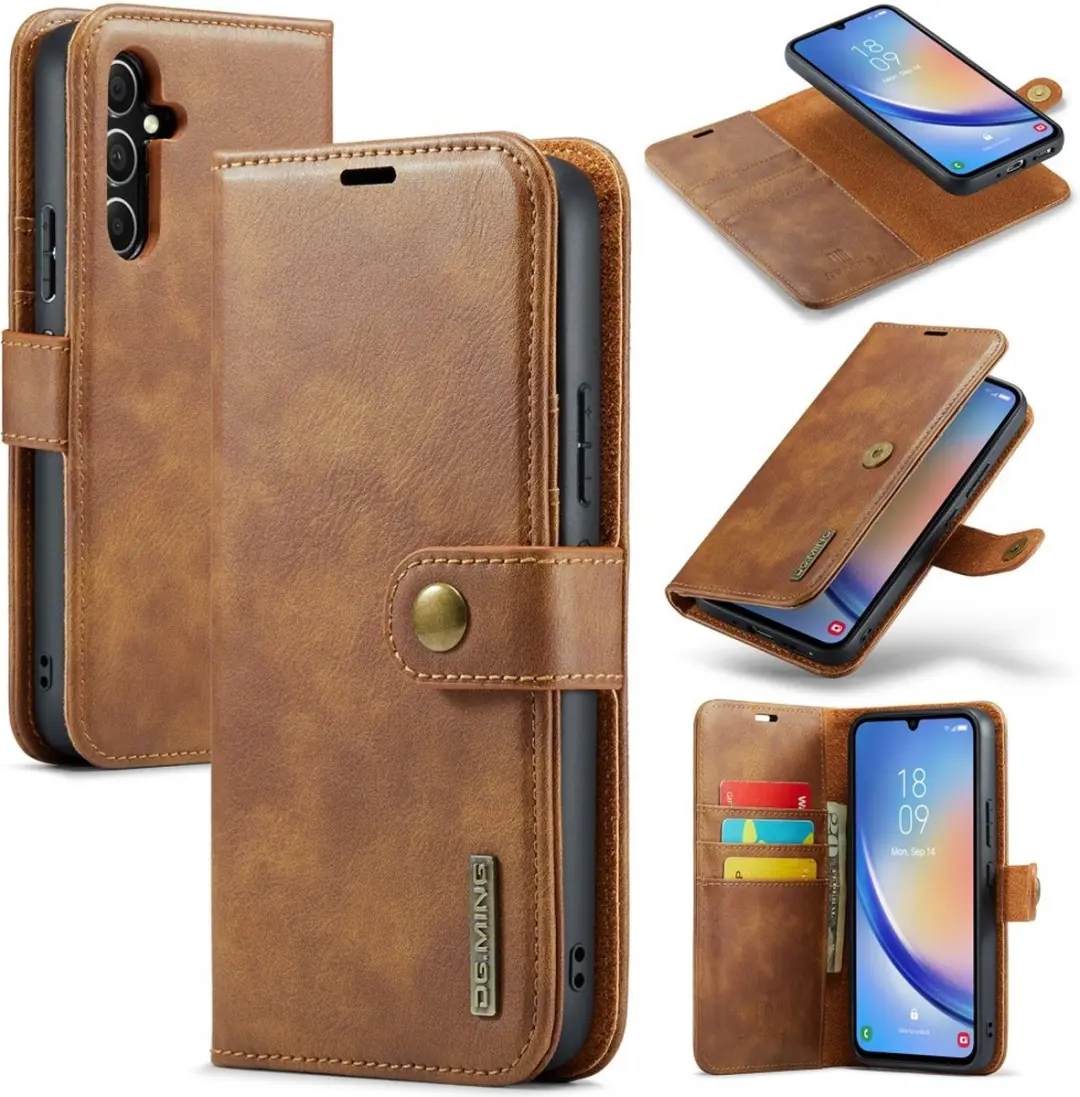 DG.MING Hoesje Samsung Galaxy A34 2-in-1 Book Case