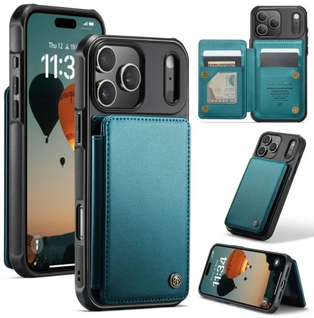 Caseme Portemonnee Backcover iPhone 17 Pro