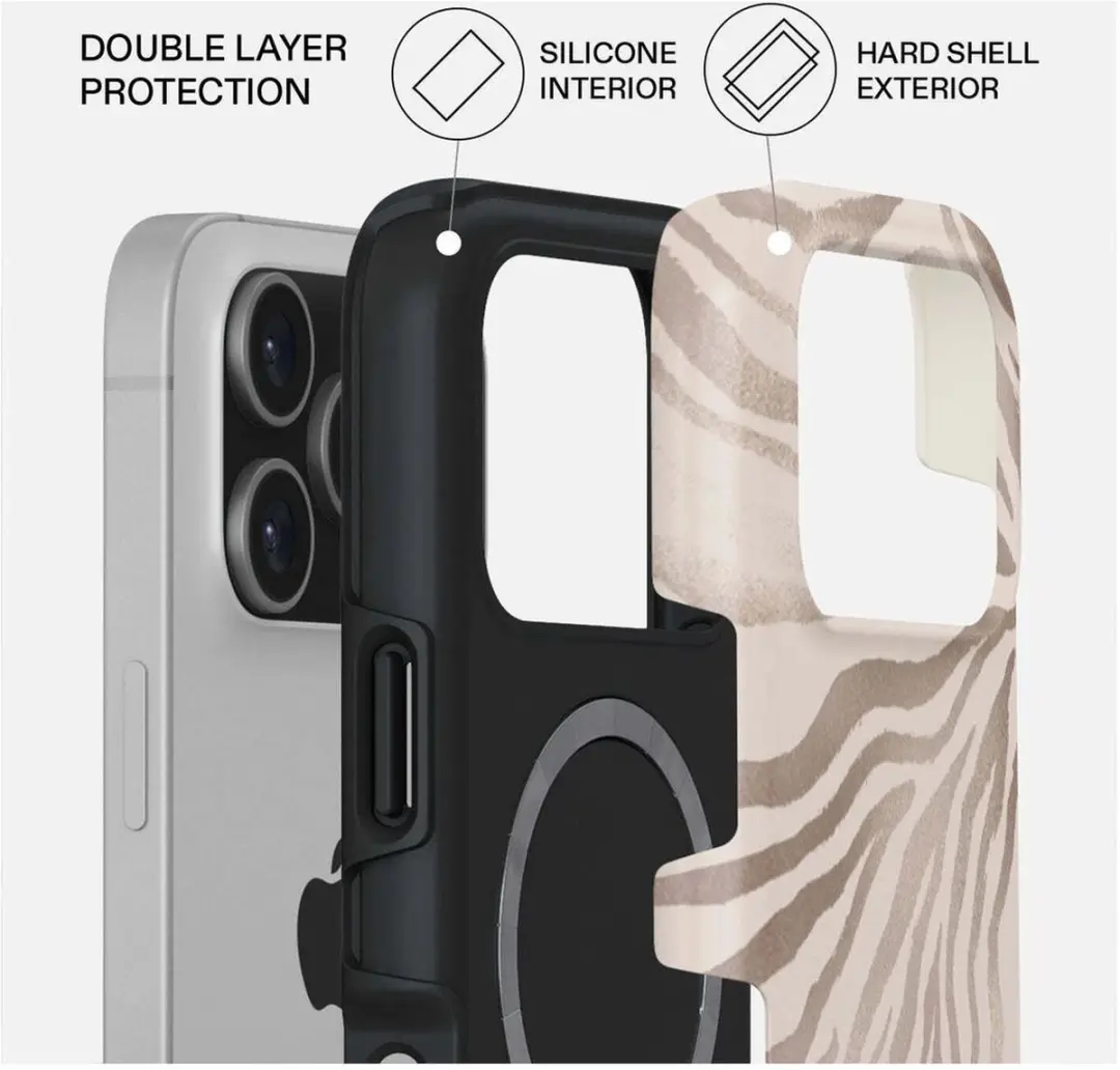 Burga Tough MagSafe Hoesje iPhone 17 Pro - Lustre
