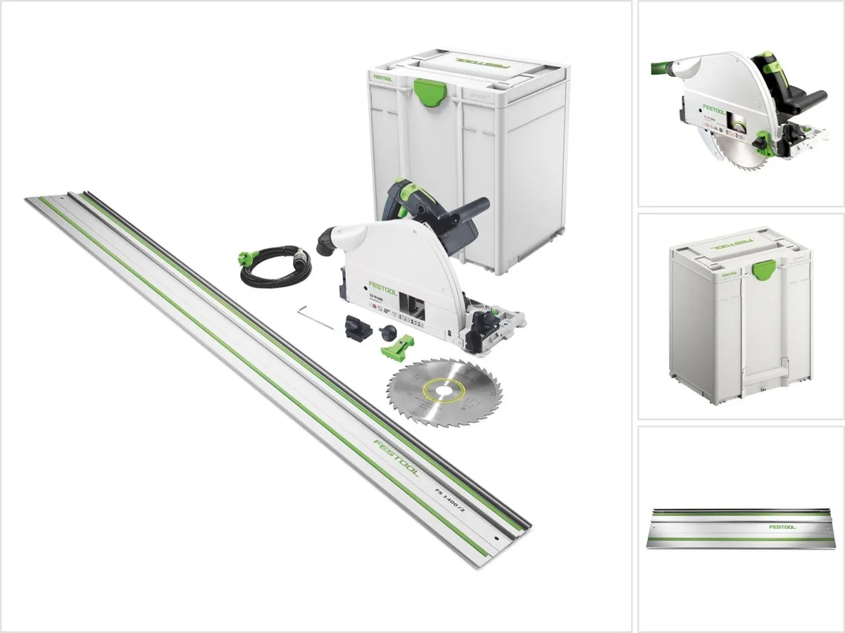 Festool TS 75 EBQ-Plus-FS Invalcirkelzaag 1600W - 210mm