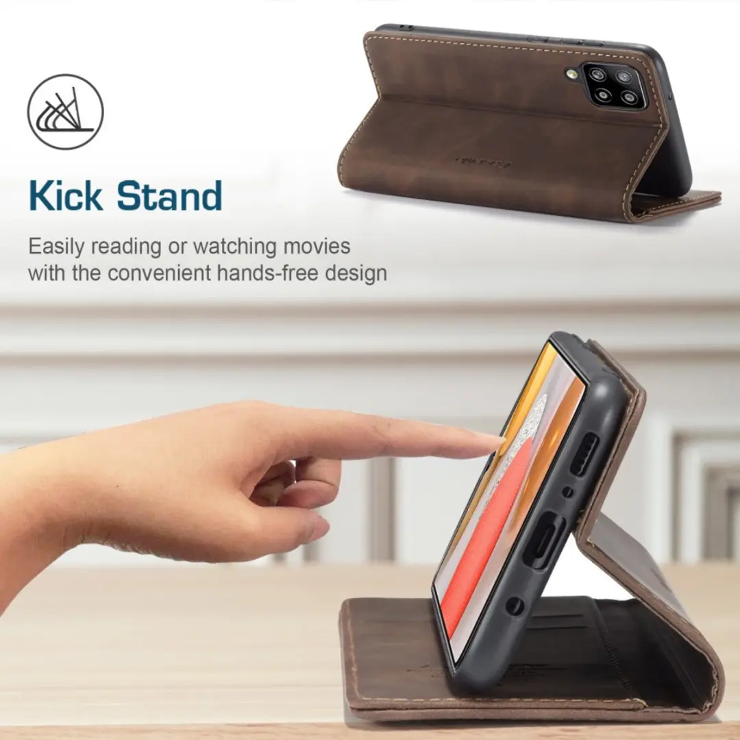 Caseme Book Case Donkerbruin - Samsung Galaxy S21 Plus