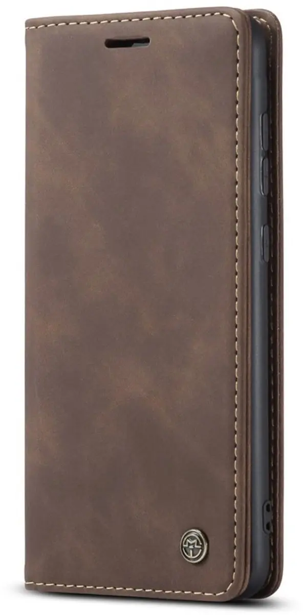 Caseme Book Case Donkerbruin - Samsung Galaxy S21 Plus