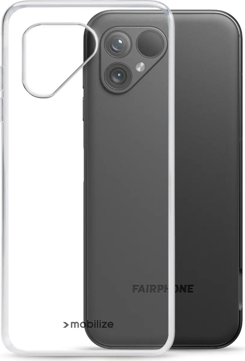 Mobilize MOB-GCC-FP5 Hoesje Fairphone 5 - Transparant