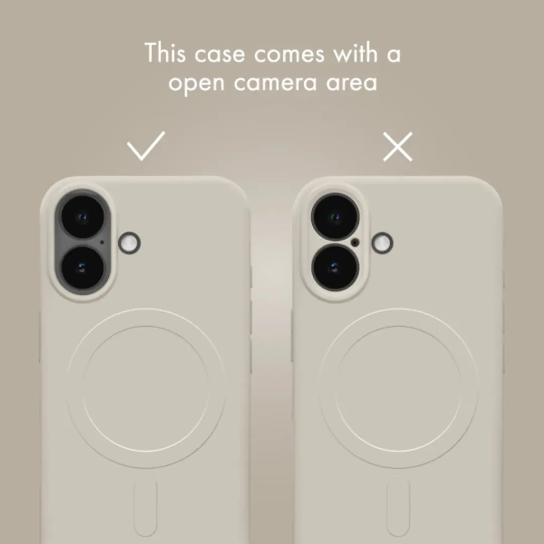 My Style iPhone 13 MagSafe Hoesje TPU - Wit