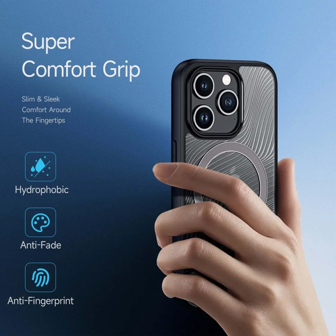 Dux Ducis Aimo Mag Series iPhone 15 Pro Hoesje - Zwart