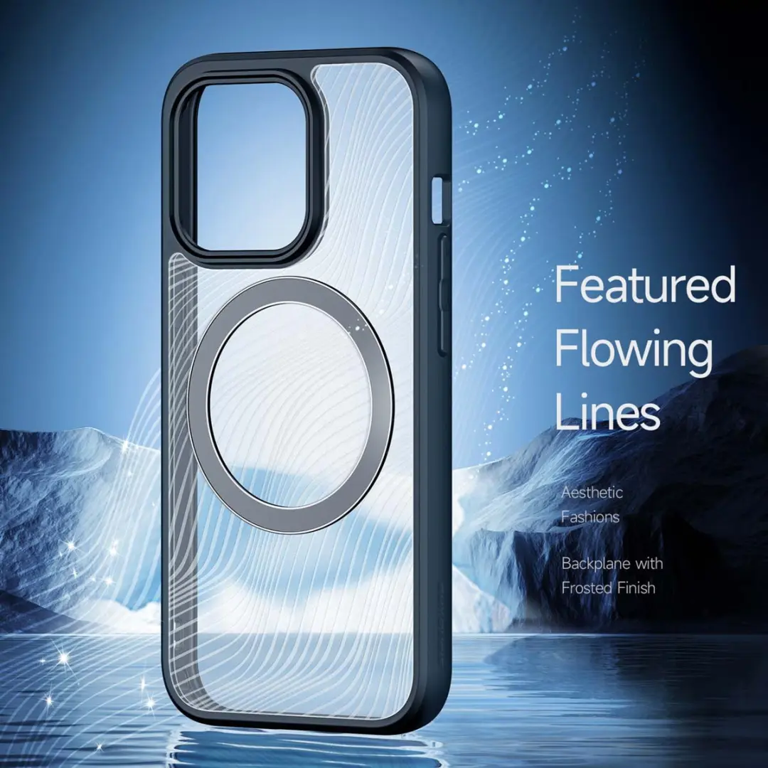 Dux Ducis Aimo Mag Series iPhone 15 Pro Hoesje - Zwart - afbeelding 6 van 6