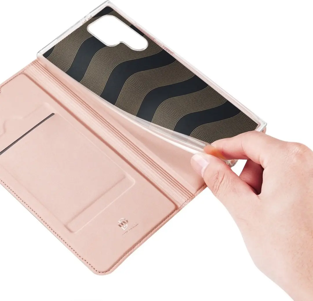Dux Ducis Samsung Galaxy S24 Ultra Hoesje - Rose Goud