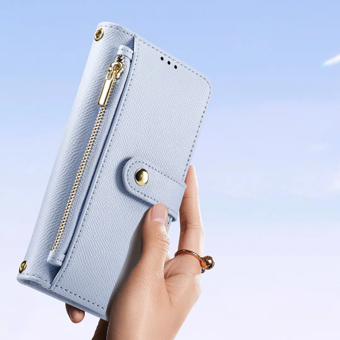 Dux Ducis Lawa Series iPhone 16 Plus Hoesje - Licht Blauw