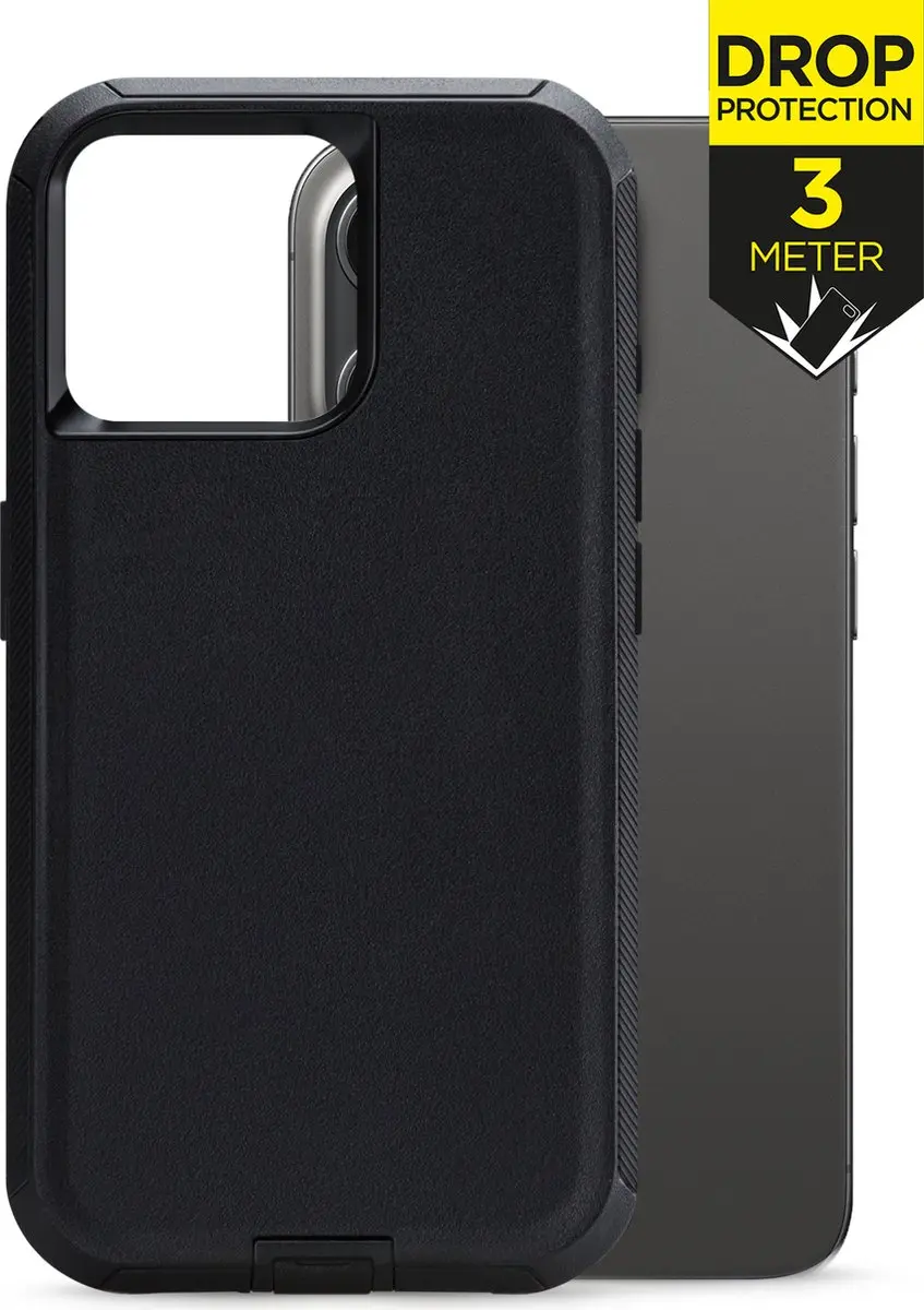 Mobilize Defender Backcover iPhone 15 Pro - MOB-DCB-IPH15PRO - Zwart