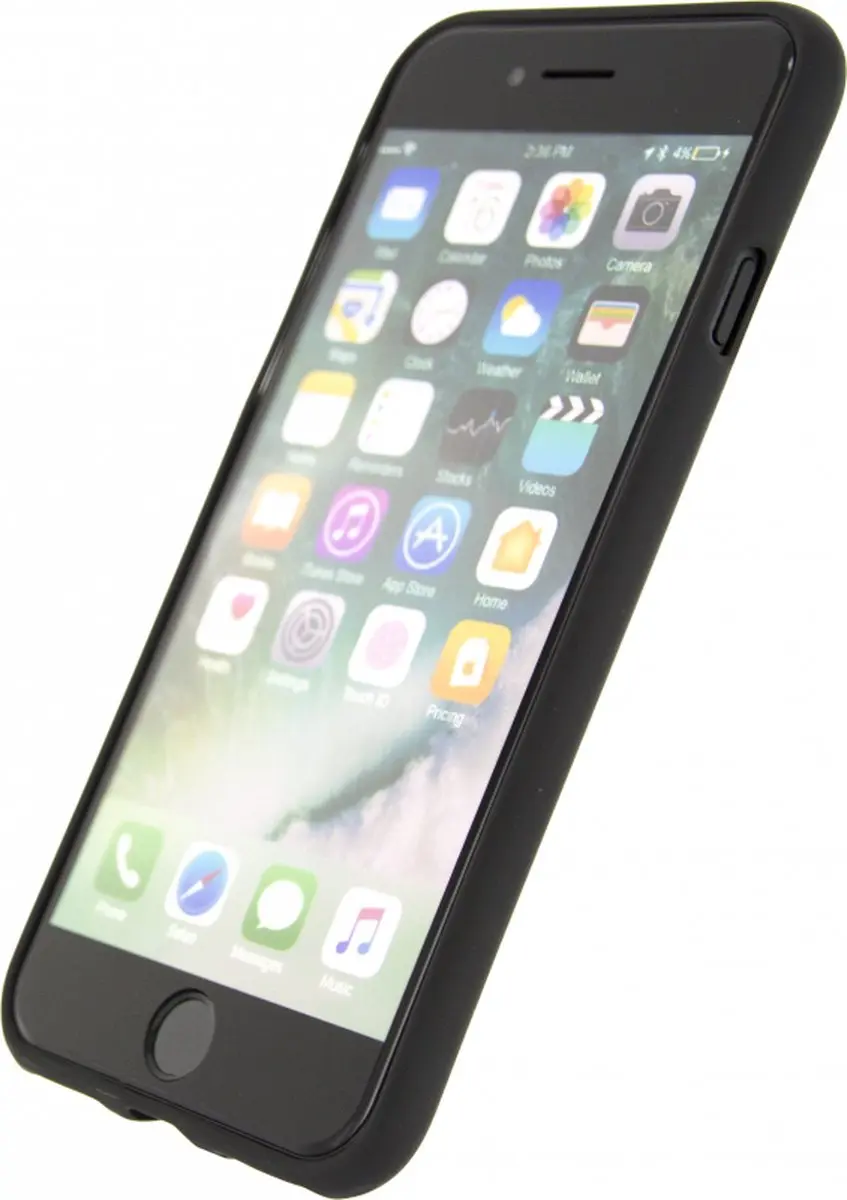 Mobilize Gelly Backcover MOB-MGCMB-IPH7 iPhone 7 Hoesje - Zwart
