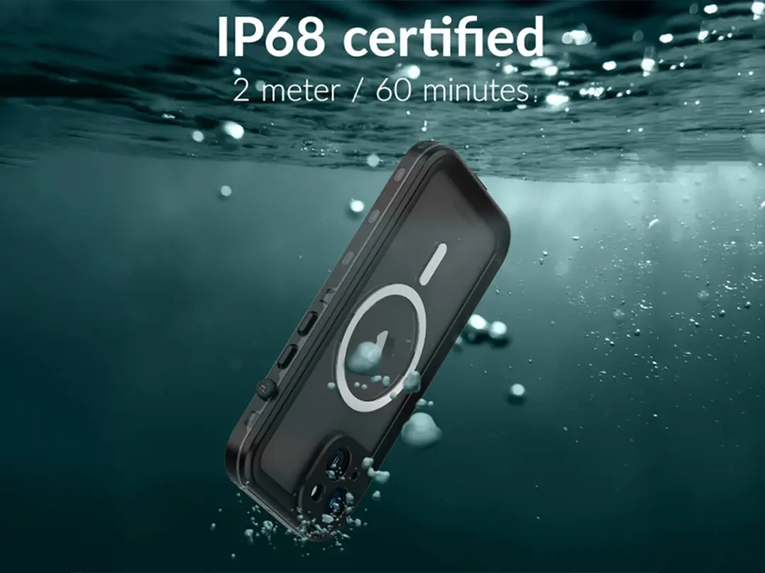 Mobilize Rugged Case iPhone 17 - Transparant - MOB-WAT-iP17-CLBL